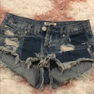 One Teaspoon Patch Bonita Shorts